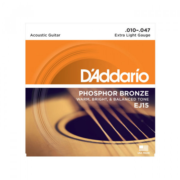 D'Addario Phosphor Bronze Strings