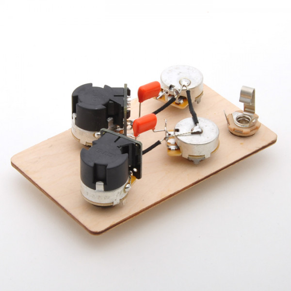 Rockinger Elektronik für 50s Les Paul, Long Shaft, Push Potis