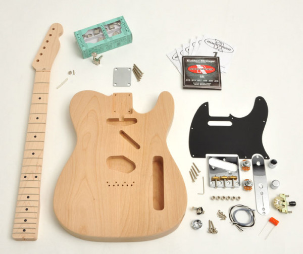 Rockinger Premium Tele® Style Kit, unlackiert, ohne Pickups