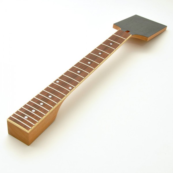 Rockinger Paddle Neck mit abgewinkelter Kopfplatte, Mahagoni