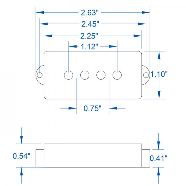 Lollar Pickup für P-Bass