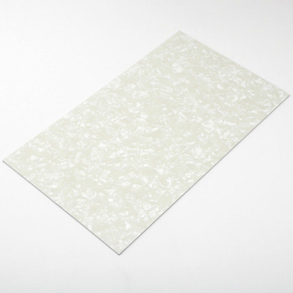 Kunststoffplatte, White Pearl