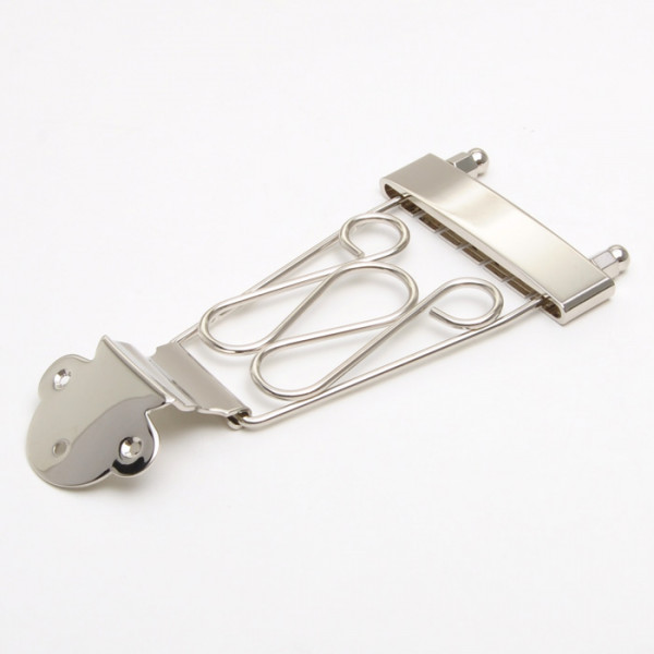 Trapez Tailpiece, vernickelt