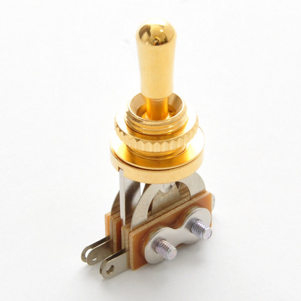Toggle Switch, vergoldet