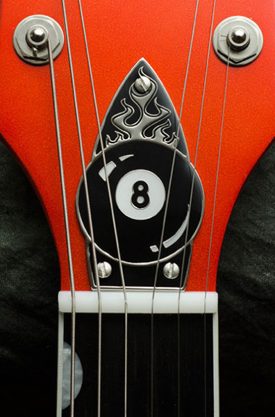 Trussrod Cover für Gretsch, 8-Ball