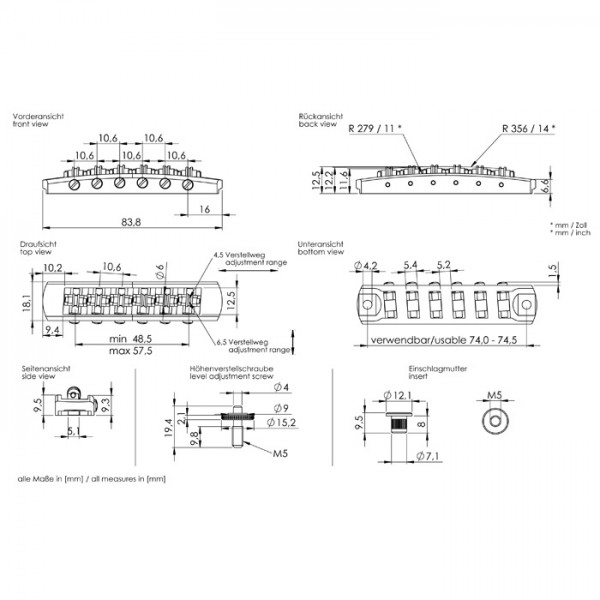 Schaller STM Bridge
