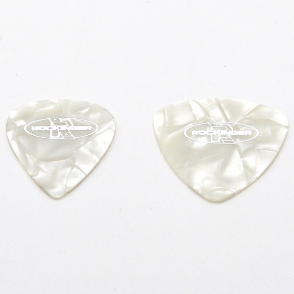 Rockinger Plektren, White Pearl