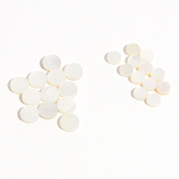 Griffbrett-Dots/Inlays, White Pearl