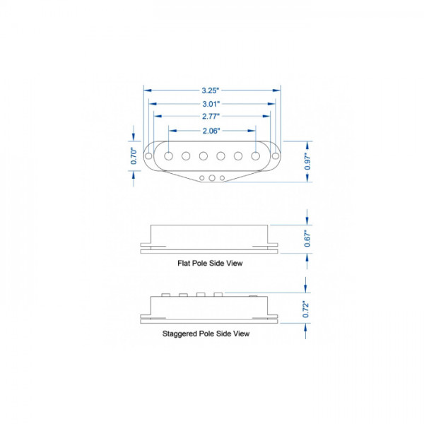 Lollar Sixty-Four Set für Strat