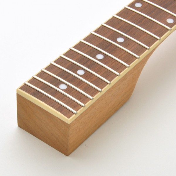 Rockinger Paddle Neck mit abgewinkelter Kopfplatte, Mahagoni