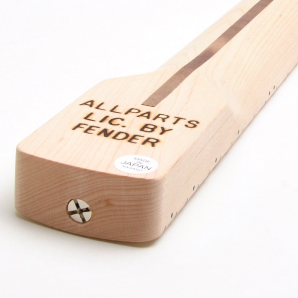 Allparts V-Shape Maple Neck für Strat, unlackiert