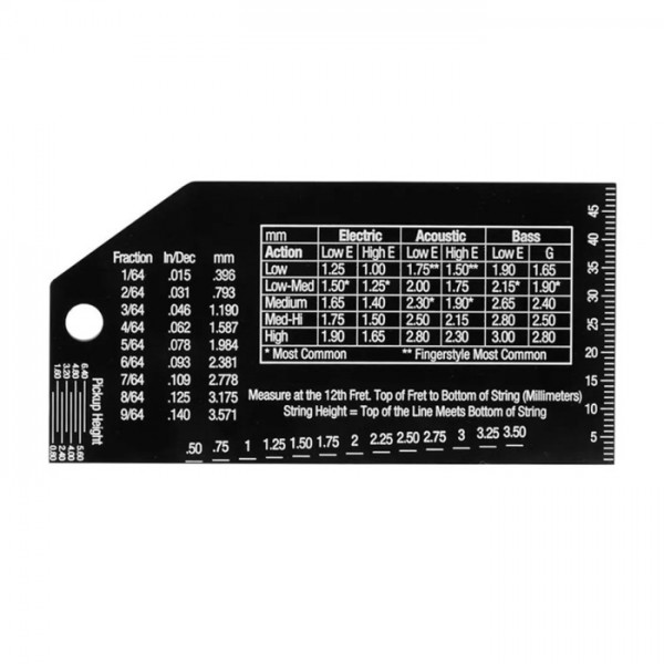 Music Nomad Precision String Action Gauge MN602
