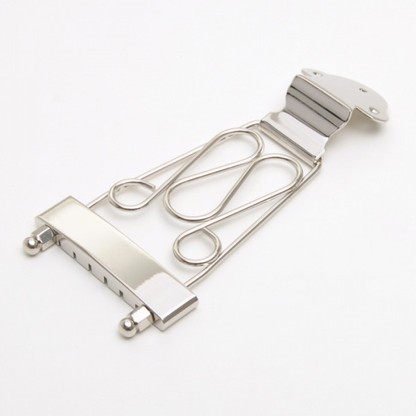 Trapez Tailpiece, vernickelt