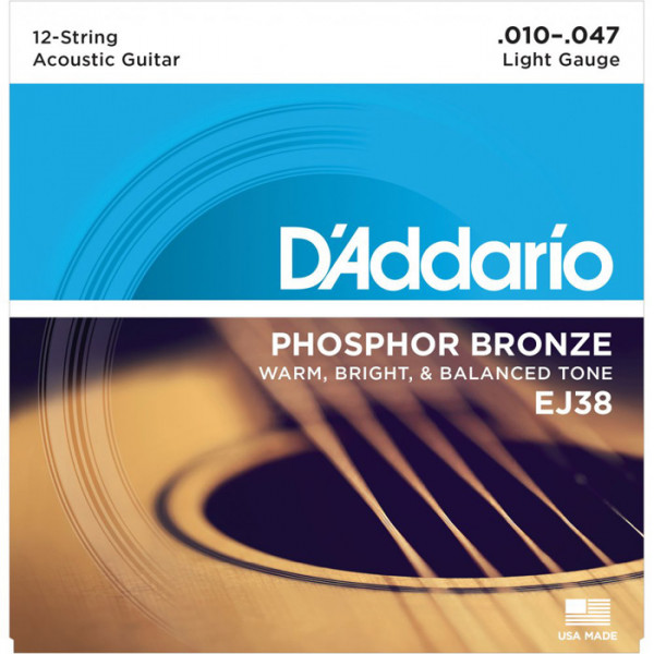 D´Addario Acoustic Strings, 12-String