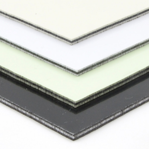Kunststoffplatten, 3-lagig