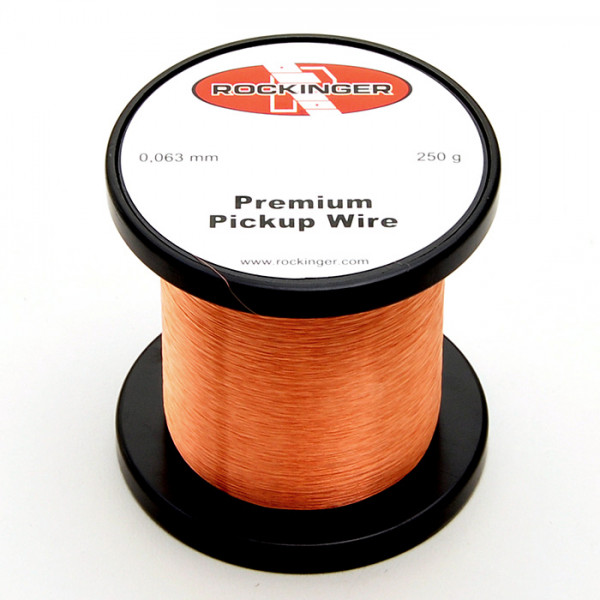 Rockinger Premium Pickup Wickeldraht, 0,063mm