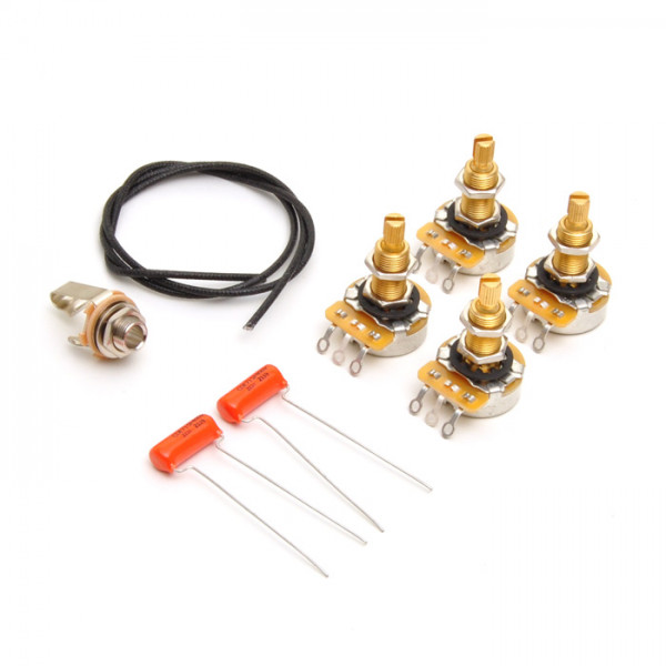 Rockinger Premium Wiring Kit für Les Paul, Long Shaft