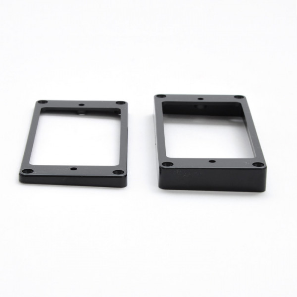 Humbuckerrahmen für flache Decke, schwarz