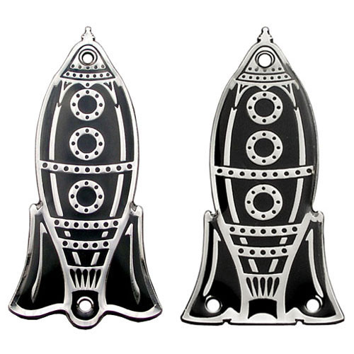 Trussrod Cover, Rocket, Silver