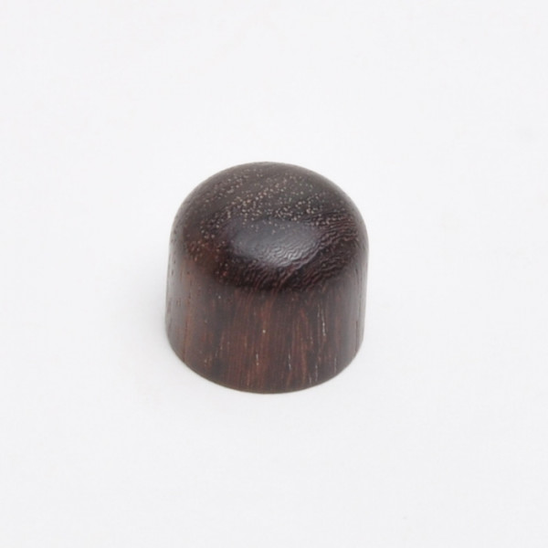 Wood Knob, Dome, Rosewood