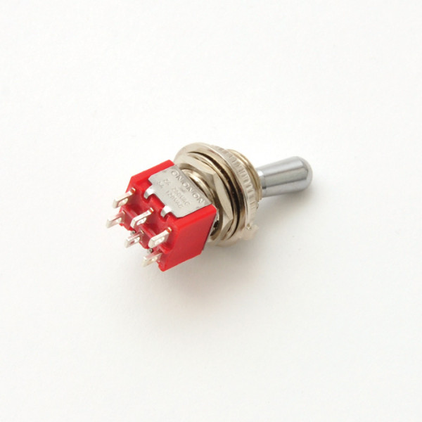 3-Way Toggle Switch, Heavy Duty, ON-OFF-ON