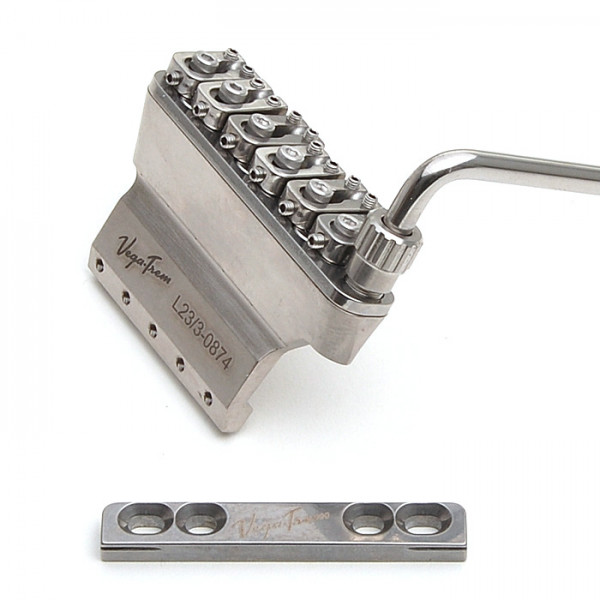 VegaTrem VT1 Tremolo, 6-Punkt, Stainless Steel