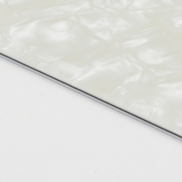 Kunststoffplatte, White Pearl