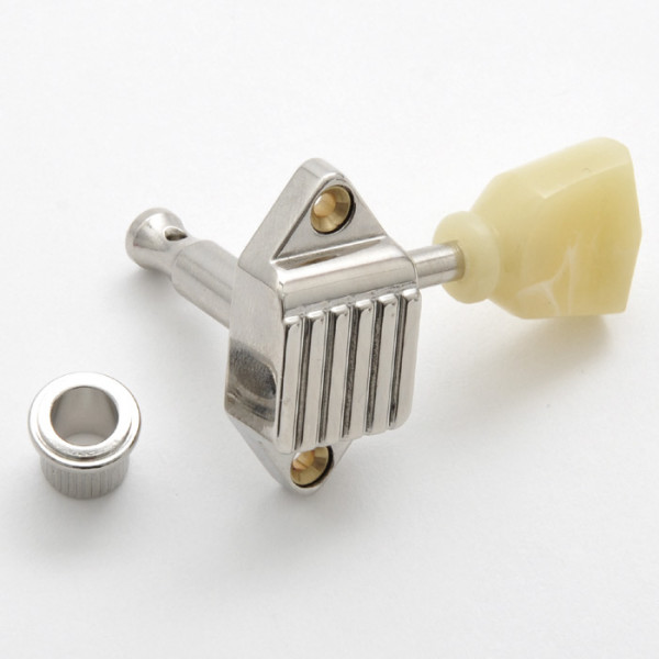 Kluson Waffleback Tuner, Pearloid Tulip Buttons
