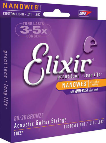 Elixir Nanoweb Acoustic Strings