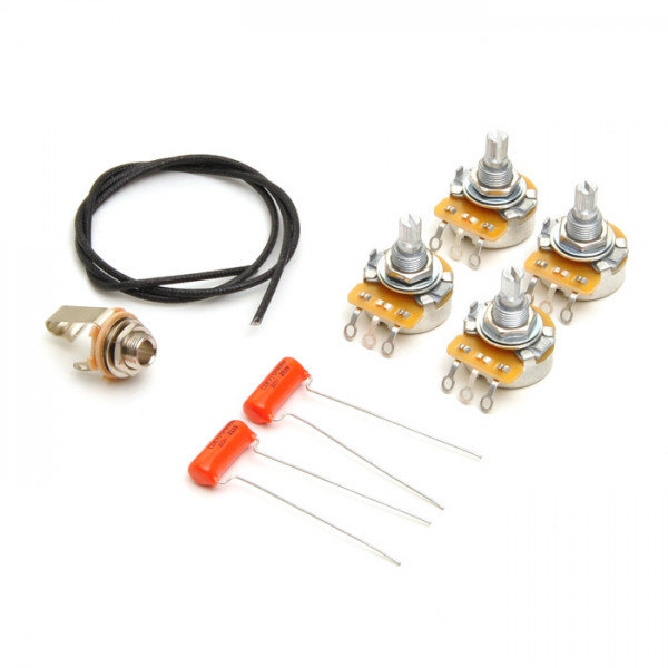 Rockinger Premium Wiring Kit für Les Paul, Short Shaft