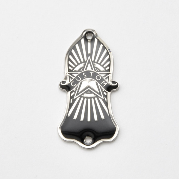 Trussrod Cover, Lone Star, Silver
